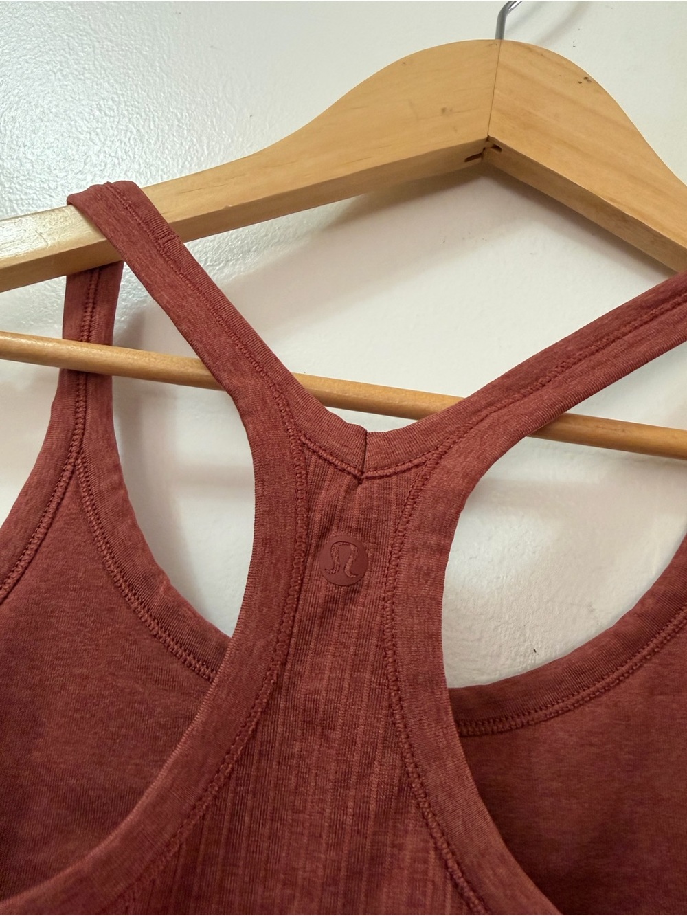 lululemon athletica Ribbed Racerback Tank - Rusty Rose - Picture 3 of 5